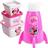 Kit Infantil Porta Lanche Menina Minnie Rosa 4 Itens Disney