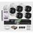 Kit Intelbras 5 Câmeras 1120B e dvr mhdx 1008 c/hd 1TB Purple