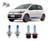 Kit Lampada Super Branca + Led Pingo Up 2014 2015 Farol Alto Baixo Milha Vw Volkswagen