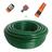 Kit mangueira siliconada para jardim verde 20m com engate rapido e esguicho rosqueavel tramontina