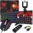 Kit Mobilador Para Celular Gamer Com Tripé Mouse Teclado Led