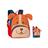 Kit Mochila Escolar Infantil + Lancheira Animais Pets