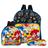 Kit Mochila Infantil Pequena Sonic e Tails de Costa