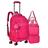 Kit Mochila Rebecca Bonbon Original clio 360 4 Rodas Feminina Escolar e Viajem