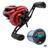 Kit Pesqueiro Carretilha Red X Bg Drag 8kg com 600mts Linha