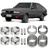 Kit Pistão Anel Std Volkswagen Passat 1.6 84 A 89 Gasolina Metal Leve