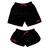 Kit Short Casal Iguais Bermudas Modelo Moda Praia Combinando