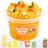 Kit Slime LAWOHO Clear Orange Mango Jelly Cube Glimmer 300 ml