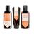 Kit Sobrebarba Light My Fire Esfoliante Rosto, Shampoo E