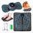 Kit Tapete Massageador de Pés + Mini Massageador de Costas Corpo Ombro Lombar