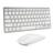 Kit Teclado Com Mouse Bluetooth Tablet Android Celular