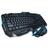 Kit Teclado e Mouse Usb Gamer Multilaser com Leds em 3 Cores