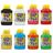 Kit Tinta Guache 250ml Tempera 8 Cores Básicas Escolar Acrilex Ensino Fundamental Educação Infantil Básica