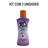 Kit Xô Inseto Kids Loção Repelente Infantil Com 3 Unidades De 100ml Cada