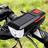 Lanterna De Bike Impermeável 600 Lm Carregador Solar/usb