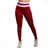 Legging Poliamida  Fitness Feminina Academia Listras Bicolor