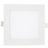 Luminaria led embutir quadrada slim 12w 3000k kian