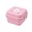 Marmita Infantil Plástico Pets Camada Talher - Rosa