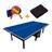 MESA PING PONG MDF 18MM KLOPF 1084 + KIT TÊNIS DE MESA - 5030 + Capa Impermeável