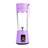 Mini Liquidificador Portátil Shake Juice Cup Roxo