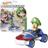 Miniatura Baby Luigi Mario Kart 1:64 Mario Bros Gbg25  Hot Wheels 