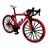 Miniatura Bicicleta Bike Sport Vermelho Metal 1:8