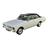 Miniatura Chevrolet Opala 2500 1969 Branco Metal 1:24