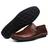 Mocassim Masculino Confort Casual Latego Couro Liso