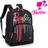 Mochila Costas Escolar Casual Juvenil Barbie Preto Up4you