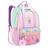 Mochila Costas Feminina Rainbow Love Just Escolar Juvenil Pompom Denlex