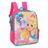 Mochila De Costas Barbie Unicórnio Pink Escolar - Luxcel