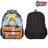 Mochila de Costas Menino Preta Boruto Passeio Aulas Toys 2U