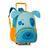 Mochila Escolar Rodinhas 15'' Cachorrinhos Bolsa Meninos