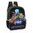 Mochila Infantil Batweels Preto 3928 Luxcel - Un