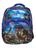 Mochila Infantil Meninos Detalhes 3D Com 4 Compartimentos Personagens Variados RC-141