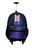 Mochila juvenil com rodas  bts roxo