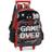 Mochila Rodinhas Com Alça Luxcel Up4You Game Over Vermelho