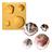 Molde Silicone 1379 Kit Conchas C/4