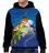 Moletom Peter Pan Infantil Pirata UNISSEX Blusa canguru