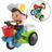 Moto Infantil Triciclo com Som e Luz LED - Empina e Gira