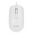 Mouse branco com fio vinik dynamic 1600 dpi optico usb