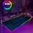 Mouse Pad Gamer Borda Rgb 7 Cores Iluminado Grande 80X30 Cm