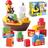 Navio Pirata Brinquedo Didatico De Montar Infantil Tchuco Blocks 0254  - Samba Toys