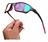 Oculos de Sol X-Metal Juliet Prizm Clean Transparente Rosa Espelhado DoubleX Penny Lupa