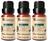 OLEO ESSENCIAL MENTA PIPERITA  PURO 10ml NATUFLORES KIT 3 UND