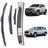 Palheta limpador parabrisa gm equinox 2018-2024 jeep compass