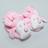 Pantufa Cotele List Baby/Collor Rosa Bebe P