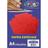 Papel Gliter 210x297mm A4 5 Folhas 180g Vermelho - Off Paper