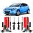 Par Kit Amortecedor Kayaba Coxim Rolamento Batente Coifa Suspensão Dianteira Traseira Hyundai I30 2009 2010 2011 2012