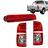 Par Lanterna Traseira Hilux 2005/2015 + Break light Vermelho